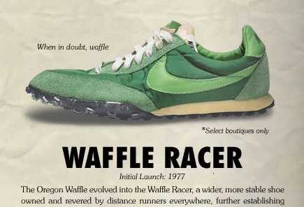 bowerman waffle shoe